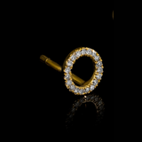 Diamantové náušnice AURA krúžky